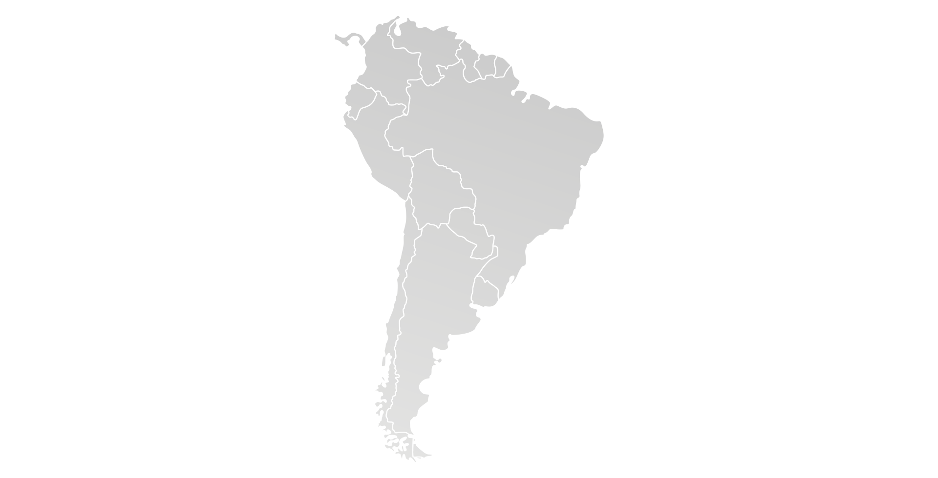 EN SW International Map – South America