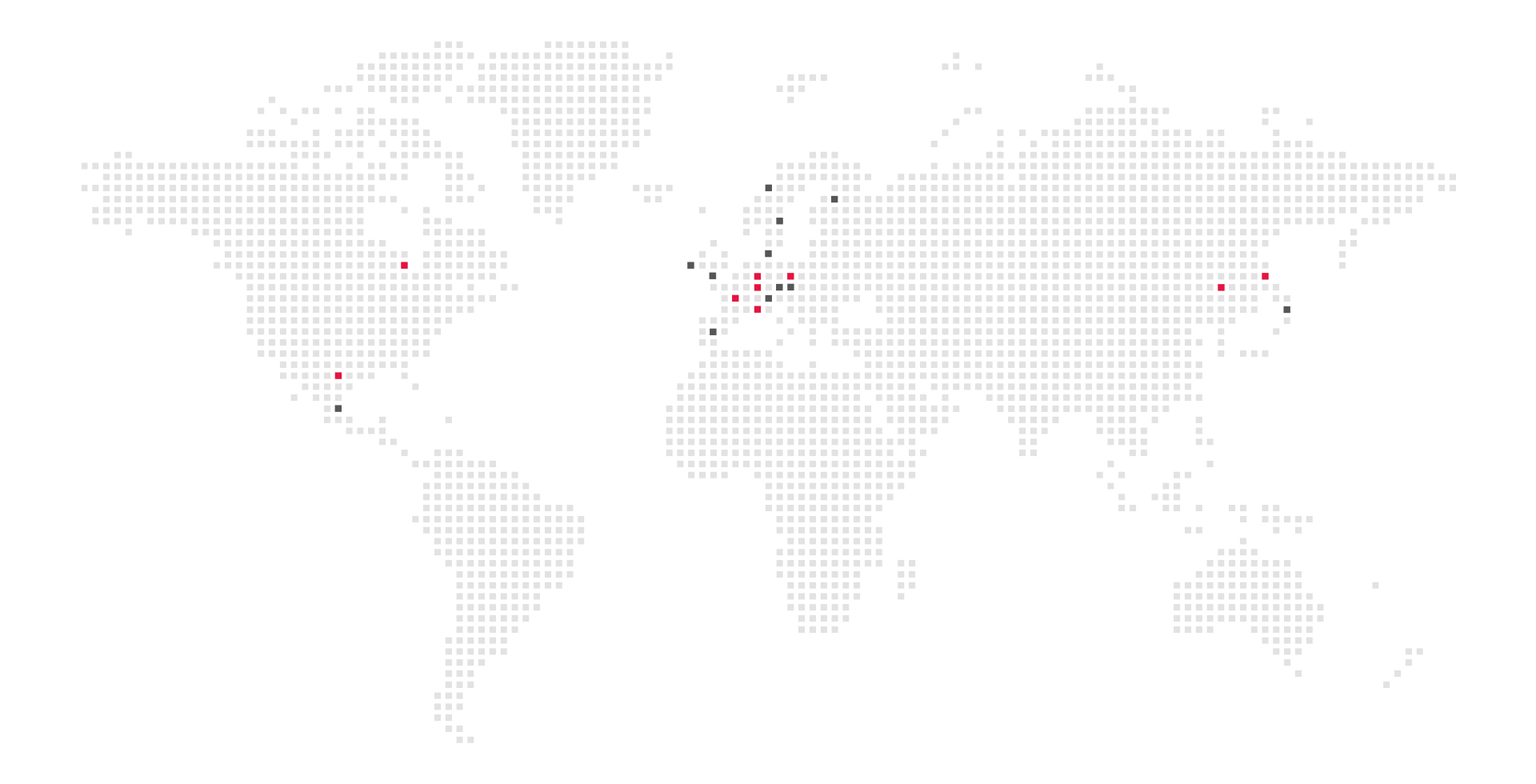 SW International Karte mit allen Kontinenten
