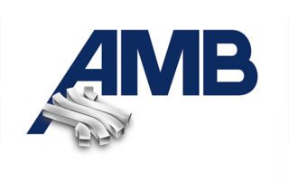 Das Logo der AMB Messe in Stuttgart
