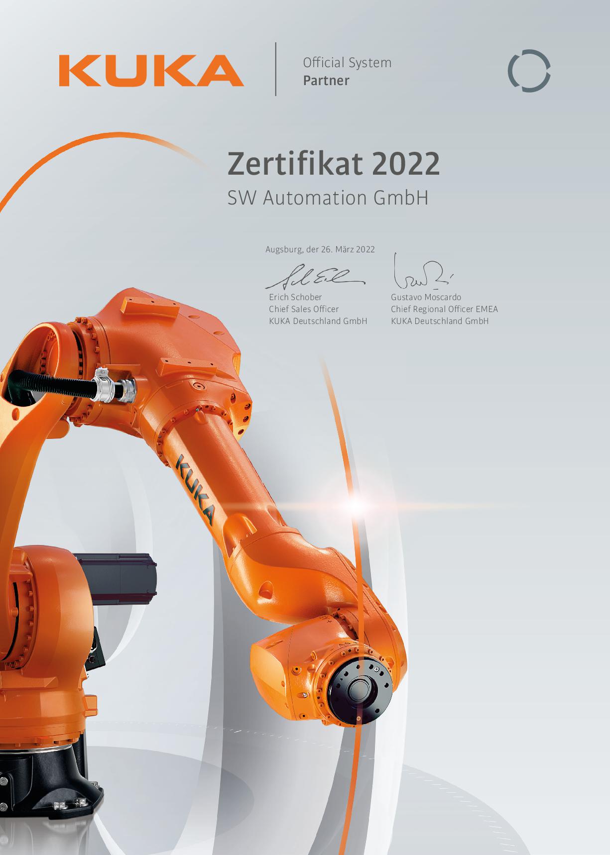 SWAutomationGmbH_KUKA Systempartner