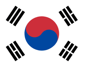 Flagge_Südkorea Flagge_Südkorea